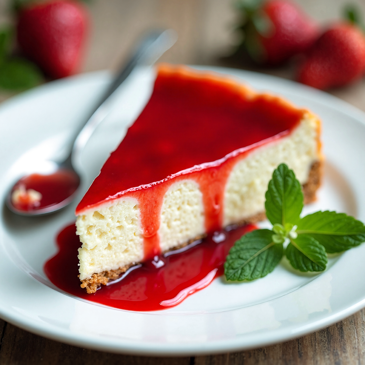 240816112241_strawberry_cheesecake_with_redsauce_on_a_white_plate_camera_is_very_close_very_c__00005_